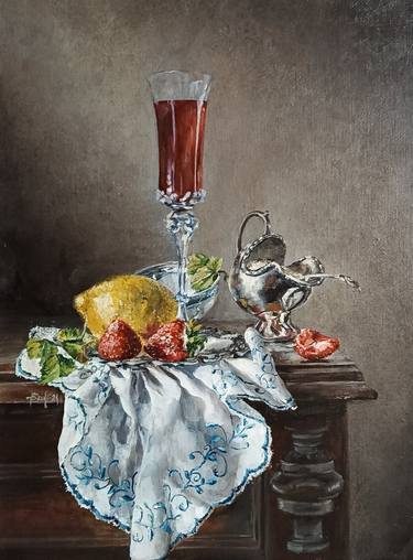 Original Impressionism Still Life Paintings by Tetyana Donets