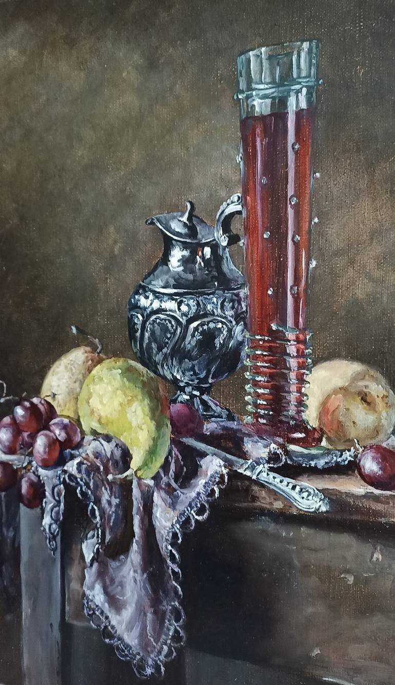 Original Contemporary Food & Drink Painting by Tetyana Donets
