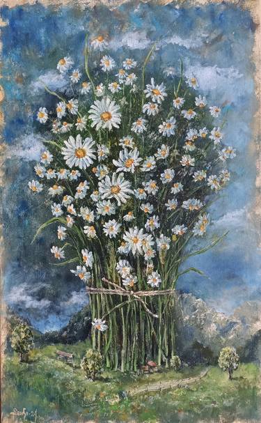 Original Impressionism Floral Paintings by Tetyana Donets