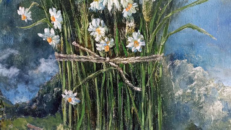 Original Impressionism Floral Painting by Tetyana Donets