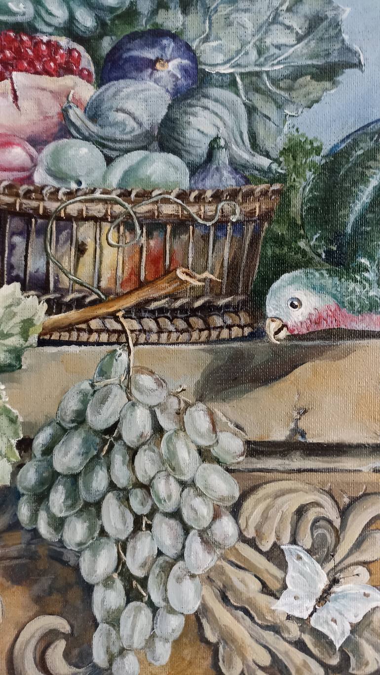 Original Baroque Still Life Painting by Tetyana Donets