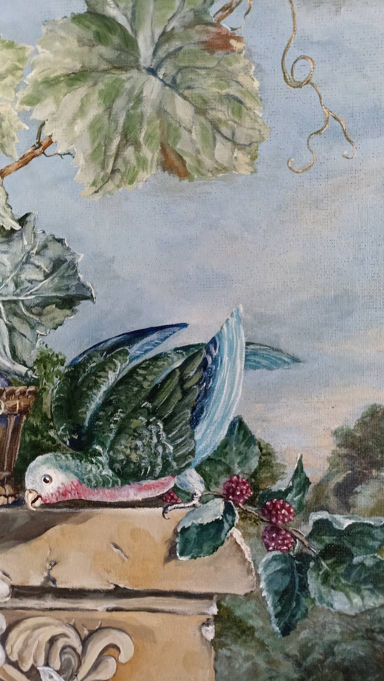 Original Baroque Still Life Painting by Tetyana Donets