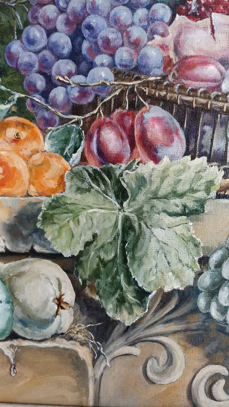 Original Baroque Still Life Painting by Tetyana Donets