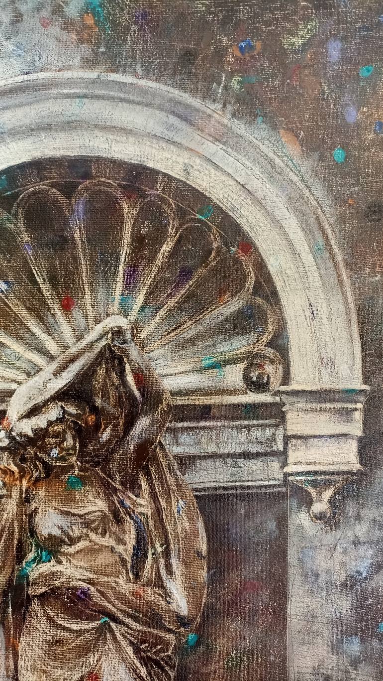 Original Baroque Architecture Painting by Tetyana Donets