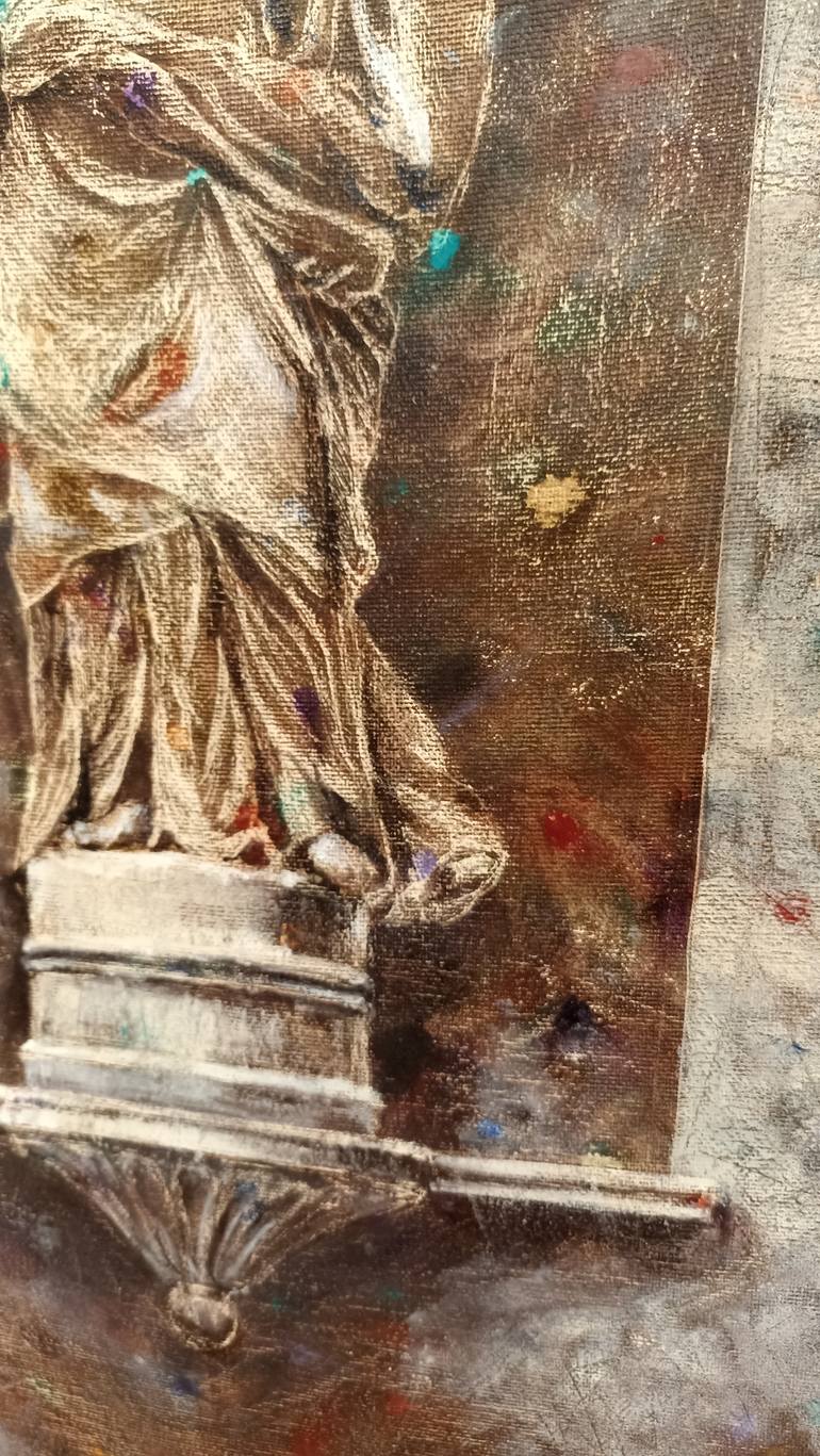 Original Baroque Architecture Painting by Tetyana Donets