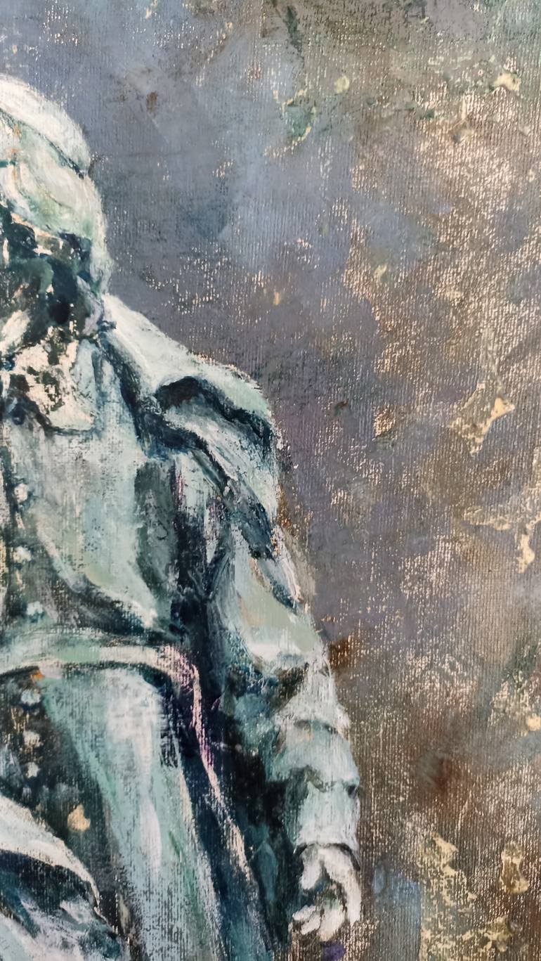 Original Baroque Architecture Painting by Tetyana Donets