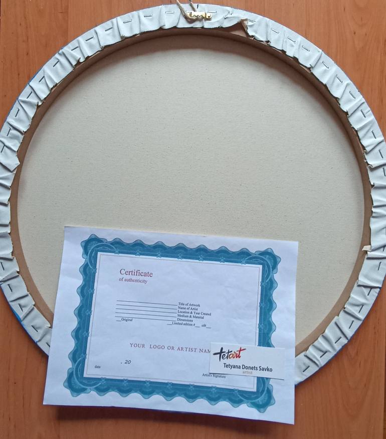 Original Impressionism Botanic Painting by Tetyana Donets