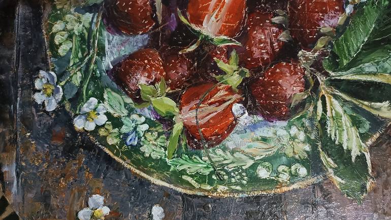 Original Impressionism Still Life Painting by Tetyana Donets