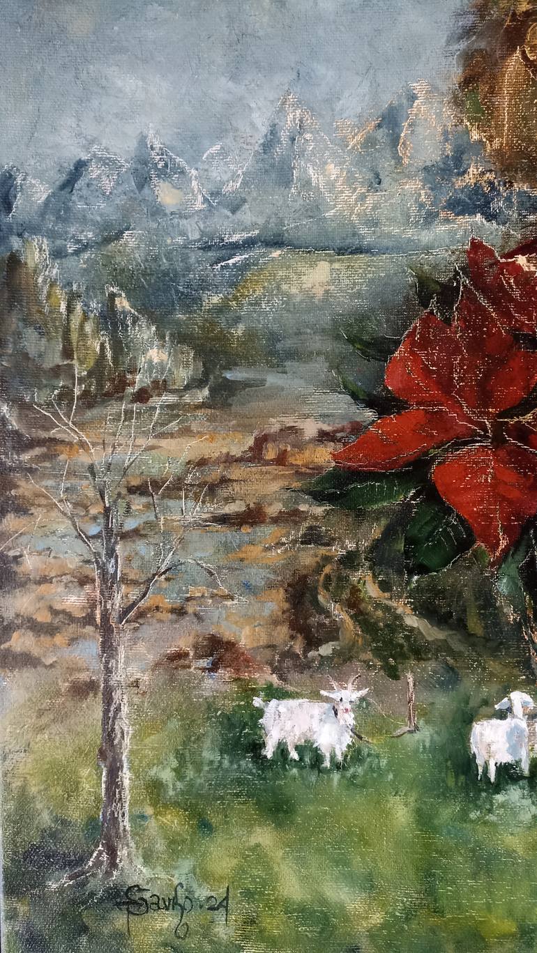Original Impressionism Classical Mythology Painting by Tetyana Donets