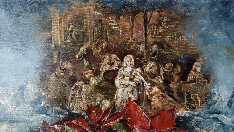 Original Impressionism Classical Mythology Painting by Tetyana Donets