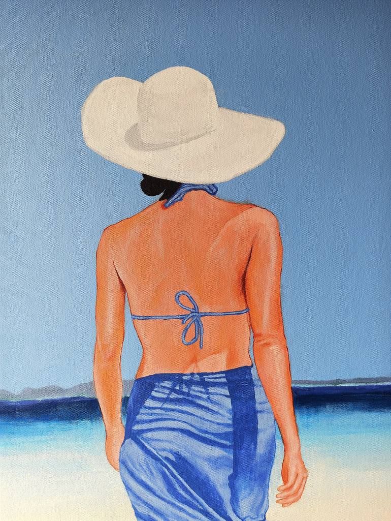 Original Contemporary Women Painting by Somnath Tambe