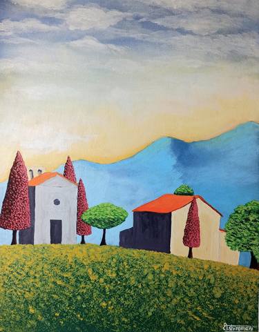 Original Contemporary Nature Paintings by Somnath Tambe