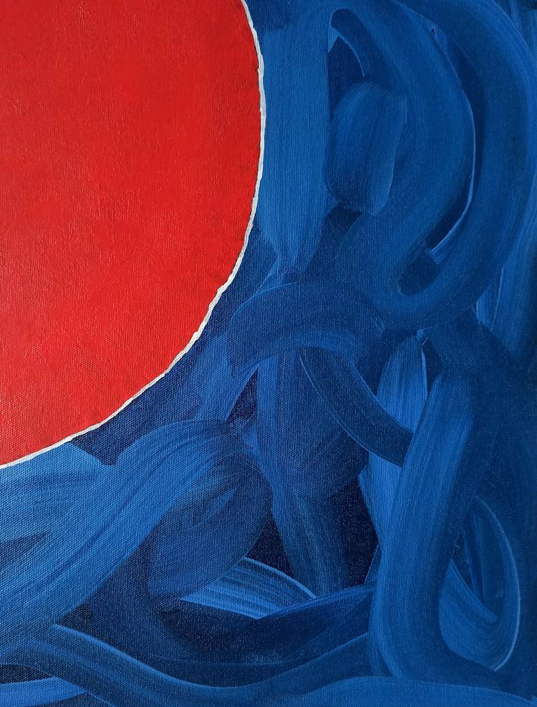 Original Abstract Geometric Painting by Somnath Tambe