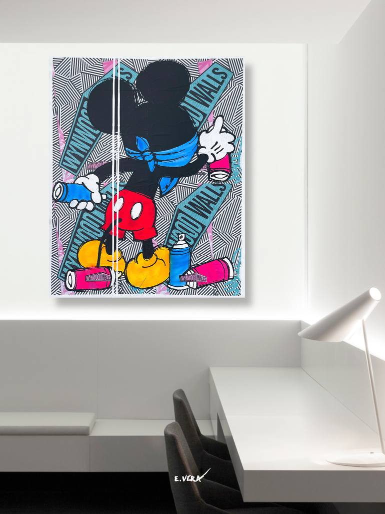 Original Pop Art Pop Culture/Celebrity Painting by Esteban Vera