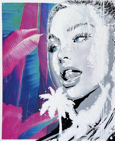 Original Pop Art Pop Culture/Celebrity Paintings by Esteban Vera