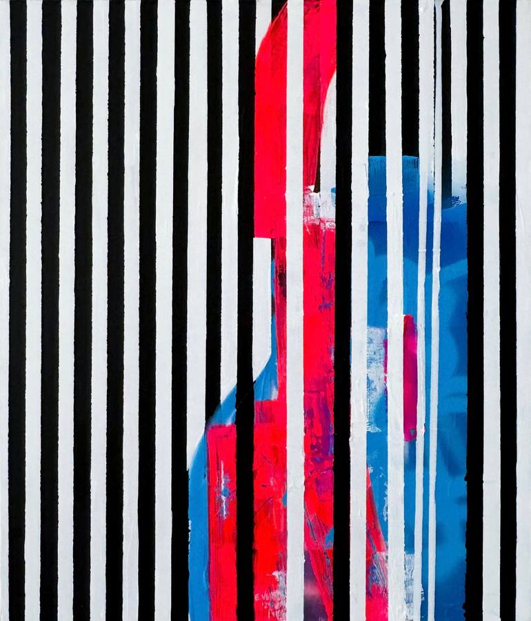 Original Pop CultureCelebrity Painting by Esteban Vera  Pop Art Art on Canvas  Vision