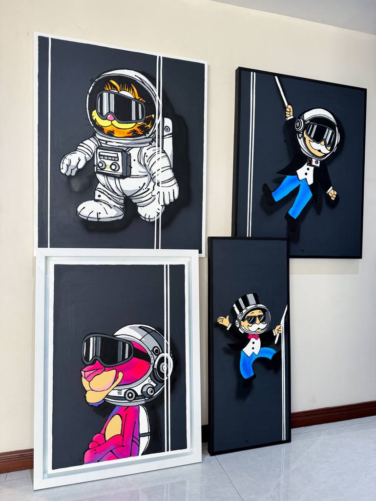 Original Pop Art Pop Culture/Celebrity Painting by Esteban Vera