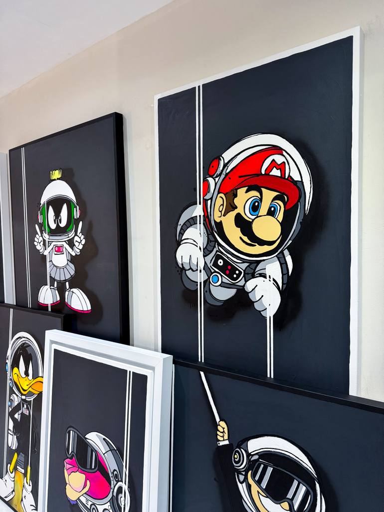 Original Pop Art Pop Culture/Celebrity Painting by Esteban Vera