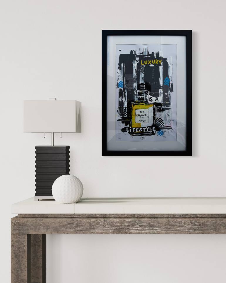 Original Pop Art Fashion Painting by Esteban Vera