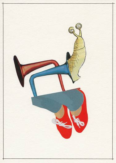 Print of Conceptual Humor Collage by Joelle Ford