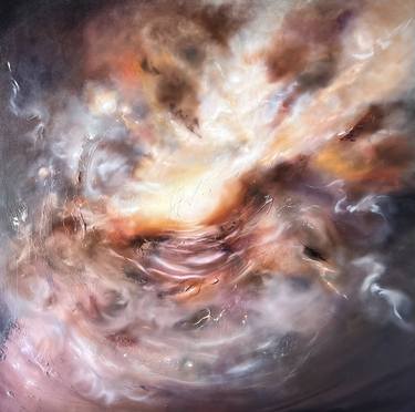 Original Abstract Outer Space Paintings by Ekaterina Nova