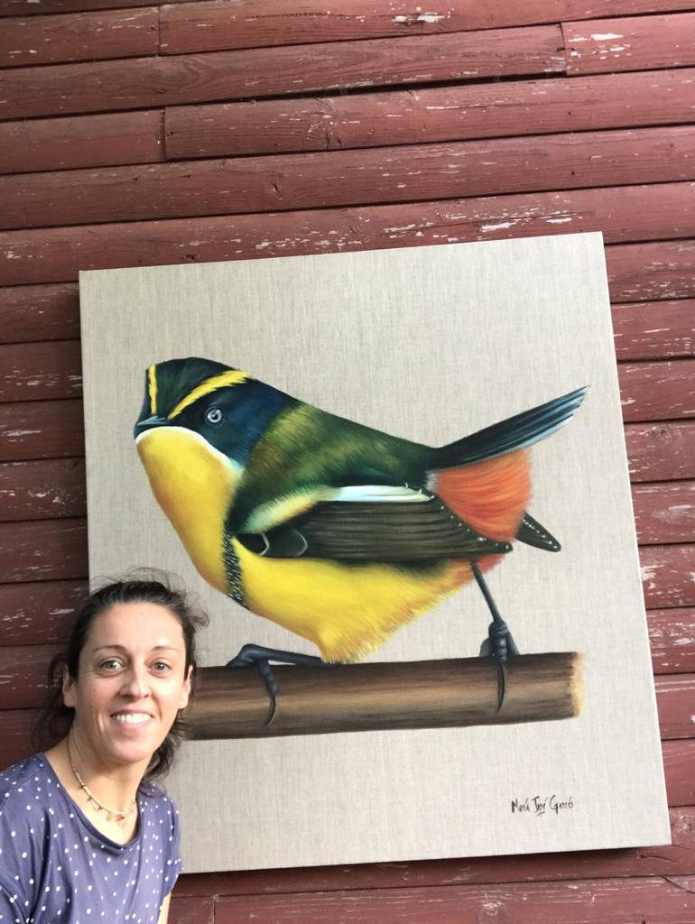 Original Animal Painting by María  José  Garcés 