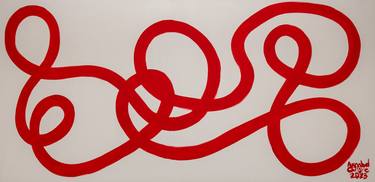 Original Contemporary Patterns Paintings by Annabel Christie