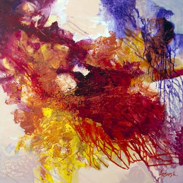 Original Abstract Paintings by Artoosh Mouradian