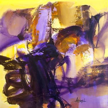 Original Abstract Paintings by Artoosh Mouradian