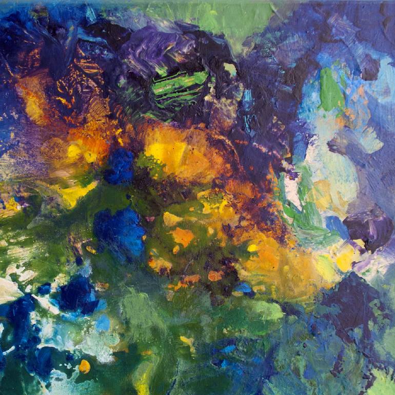 Original Contemporary Abstract Painting by Artoosh Mouradian