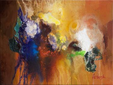 Original Contemporary Abstract Paintings by Artoosh Mouradian