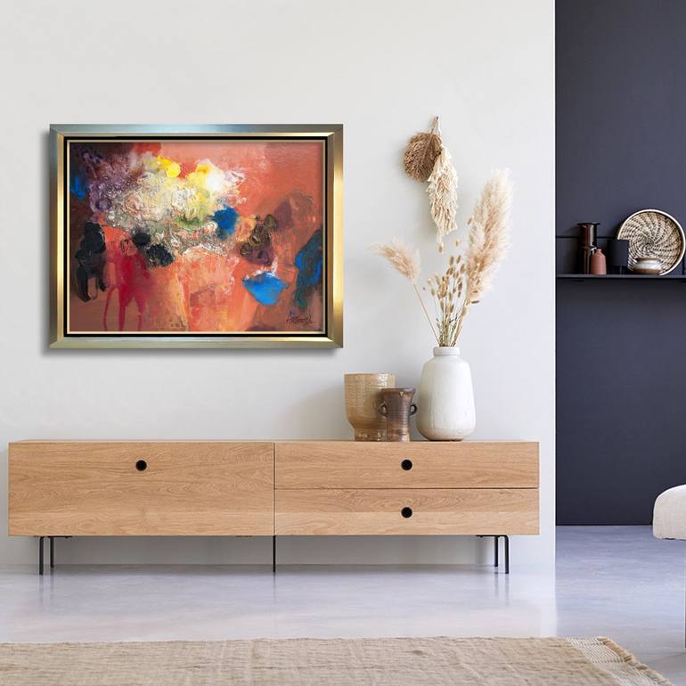 Original Contemporary Abstract Painting by Artoosh Mouradian