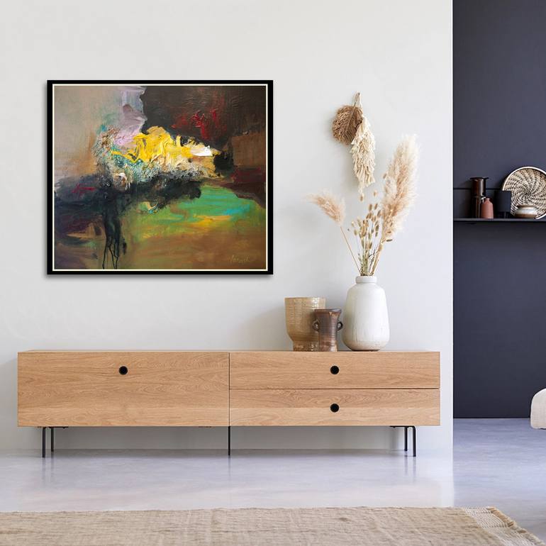 Original Contemporary Abstract Painting by Artoosh Mouradian