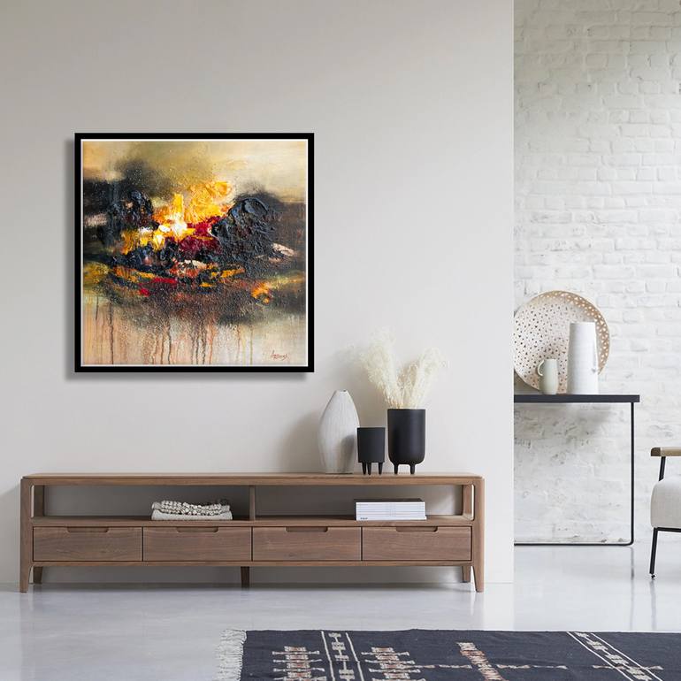 Original Contemporary Abstract Painting by Artoosh Mouradian