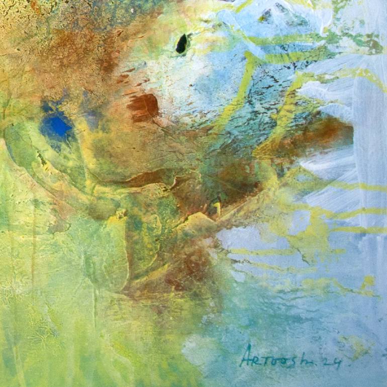 Original Contemporary Abstract Painting by Artoosh Mouradian