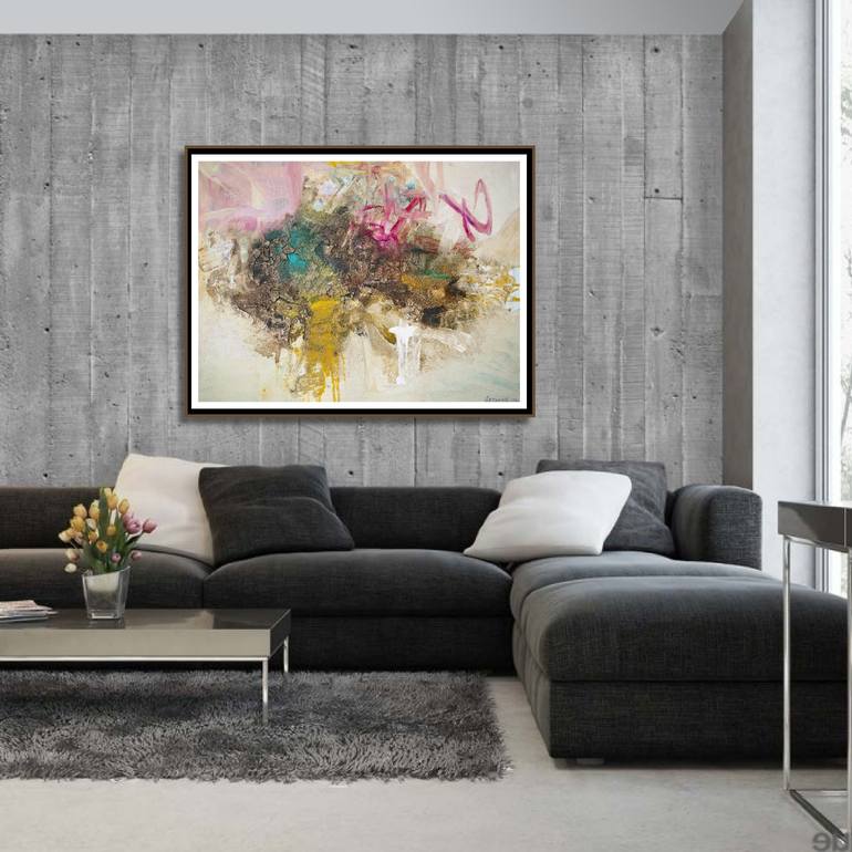 Original Contemporary Abstract Painting by Artoosh Mouradian