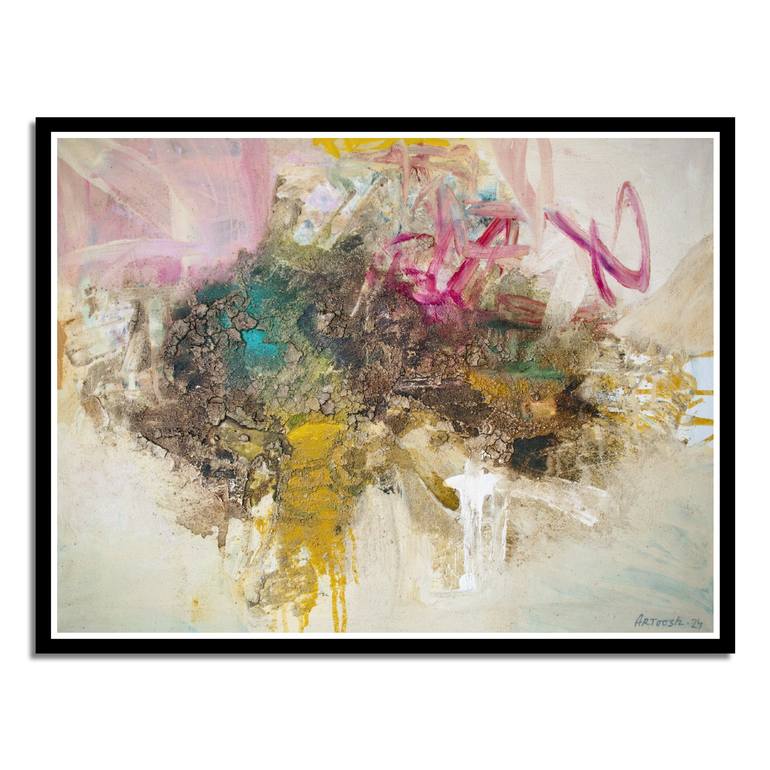 Original Contemporary Abstract Painting by Artoosh Mouradian