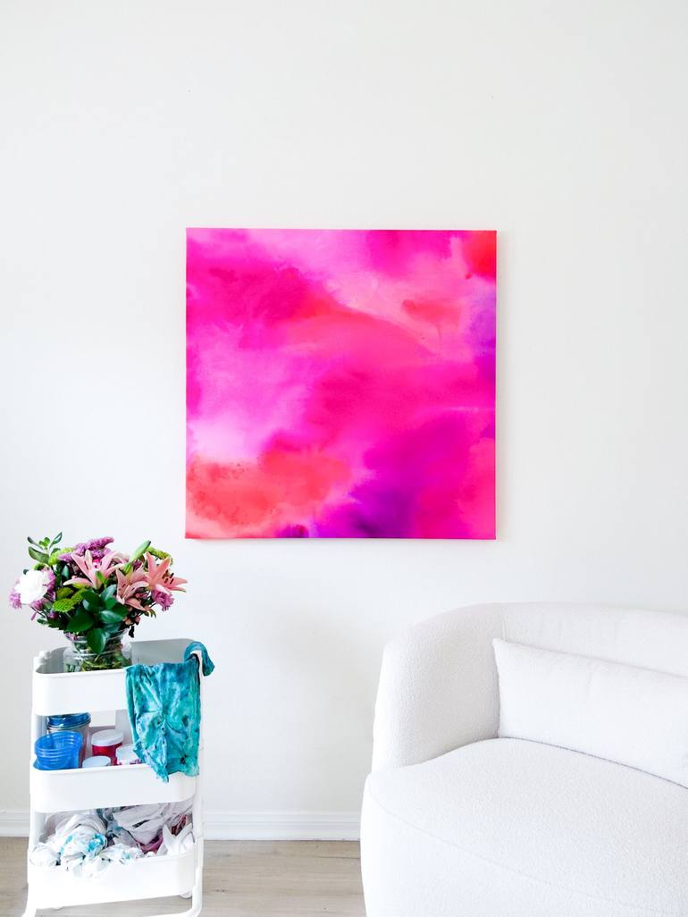 Original Abstract Painting by Reni Soares