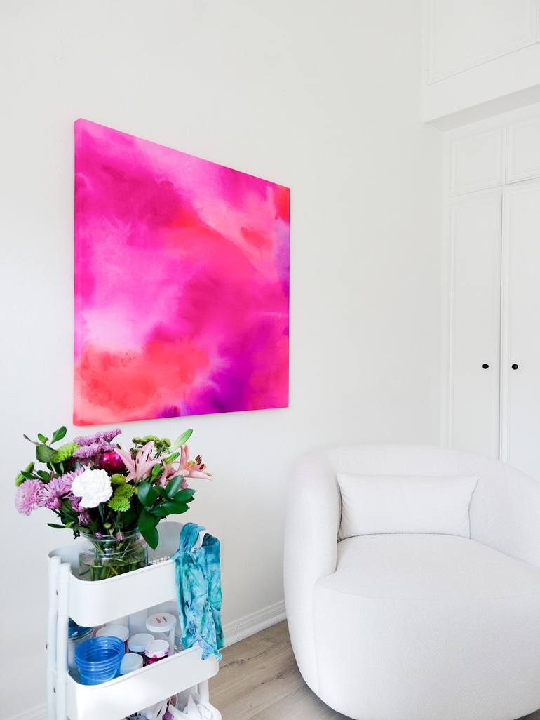 Original Abstract Painting by Reni Soares