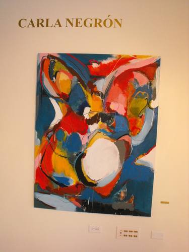 Original Abstract Expressionism Abstract Paintings by Carla Negron