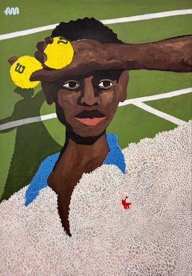 Original Expressionism Sports Paintings by Alex Blume