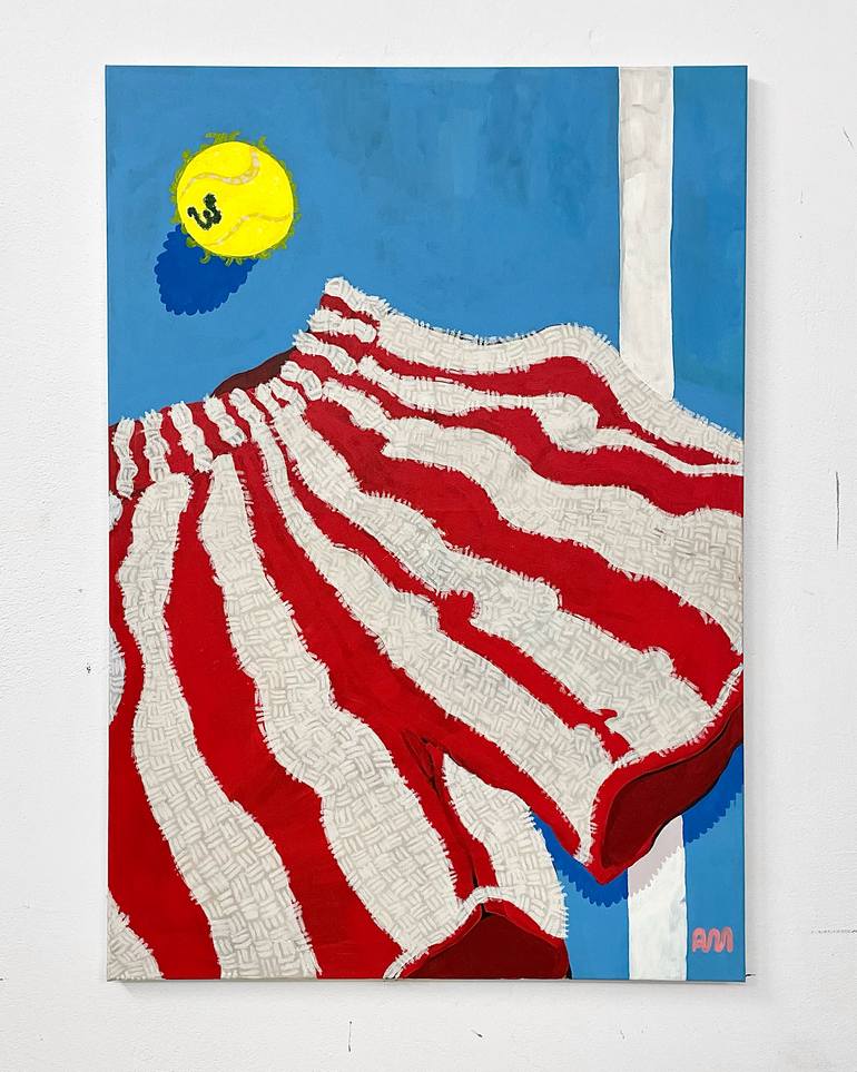 Original Expressionism Sports Painting by Alexander Blume