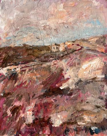 Print of Expressionism Landscape Paintings by Hanoch Ulfan