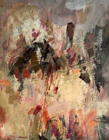 Original Abstract Expressionism Abstract Paintings by Hanoch Ulfan