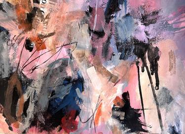 Original Abstract Paintings by Hanoch Ulfan