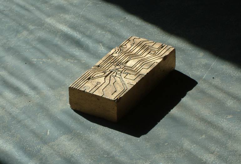 Original Art Nouveau Politics Sculpture by 鹏 王