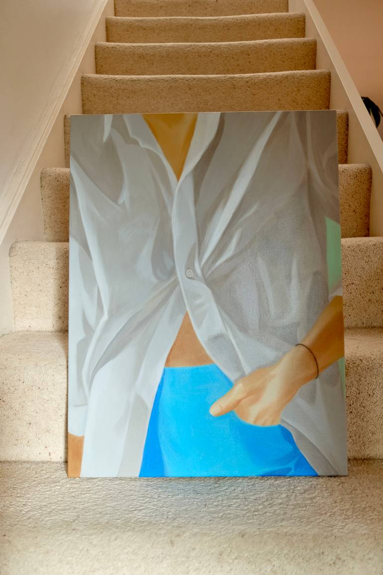 Original Figurative People Painting by Ara Youn