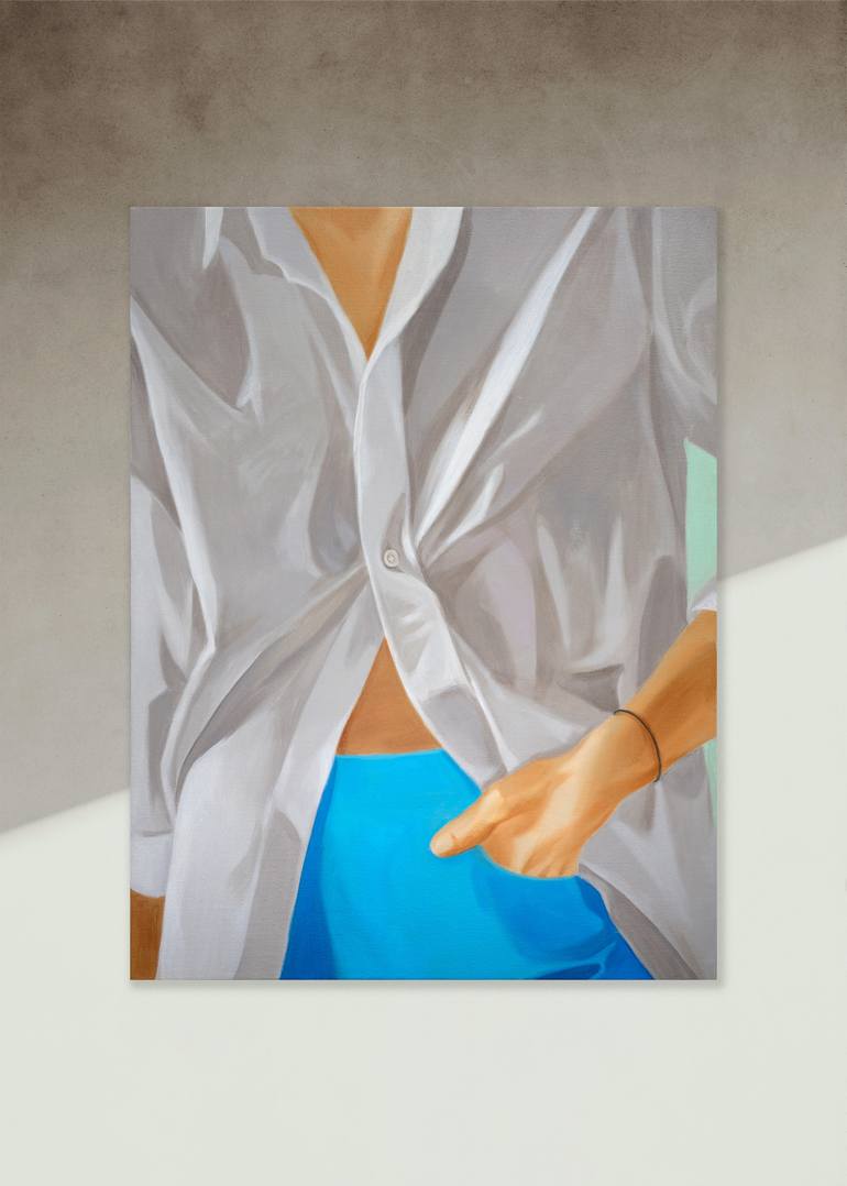 Original Figurative People Painting by Ara Youn