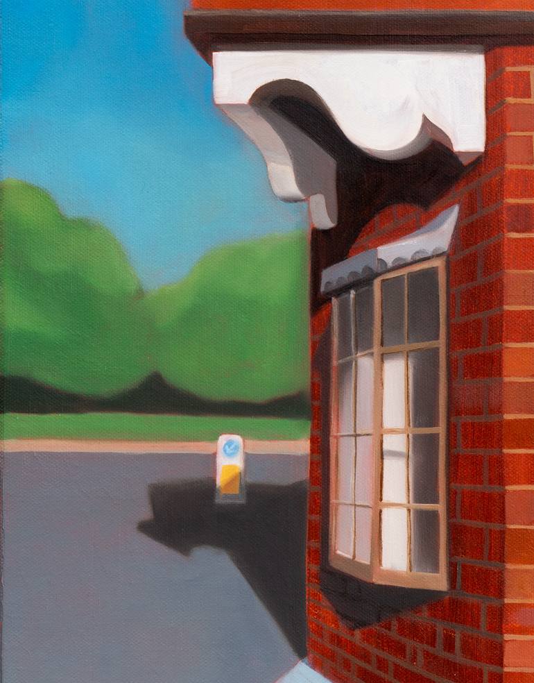 Original Contemporary Architecture Painting by Ara Youn
