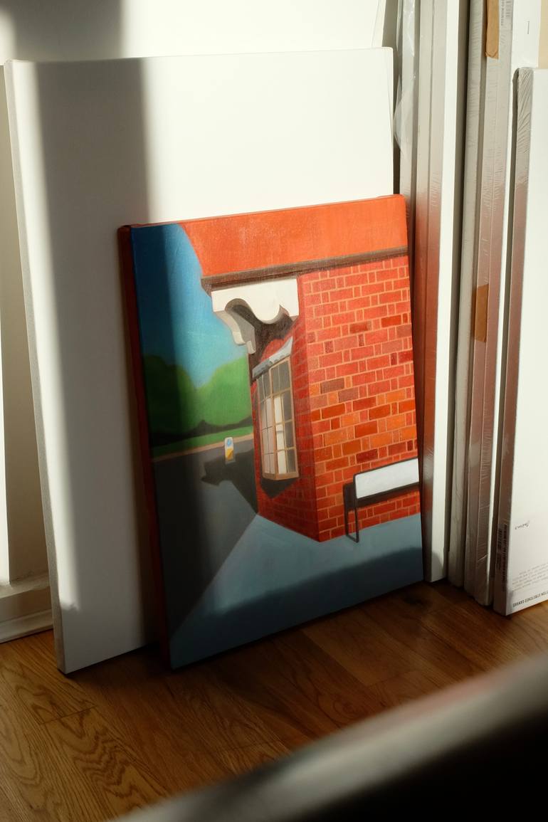 Original Contemporary Architecture Painting by Ara Youn